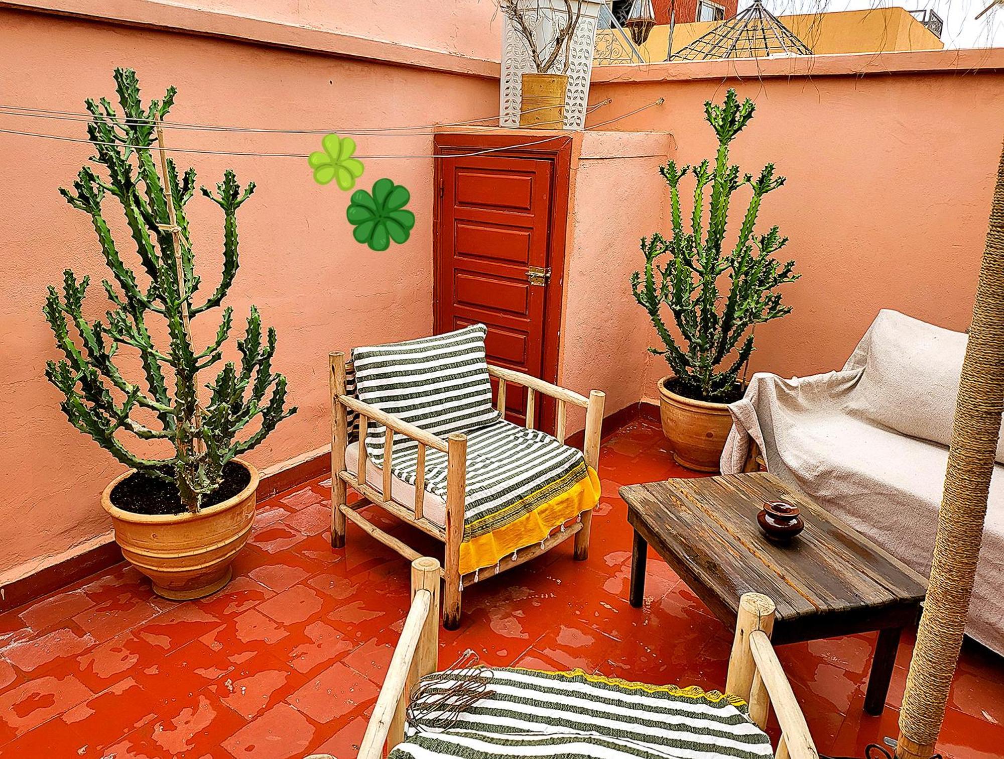 Riad Traditionnel De Charme 3 Chambres Marrakesh Exterior foto